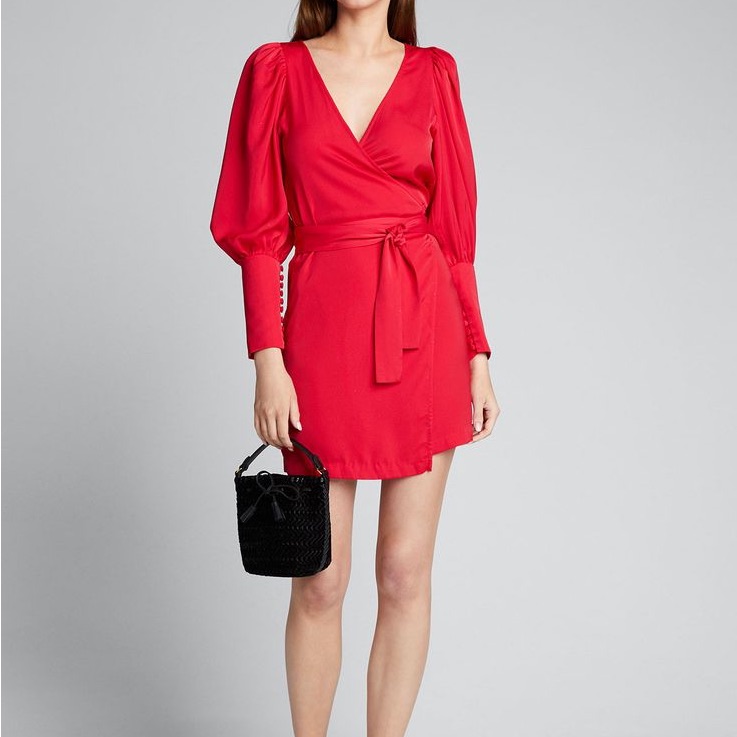 Nwot Rhode Wrap Dress
